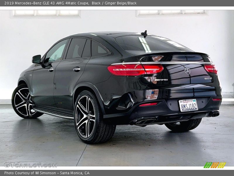 Black / Ginger Beige/Black 2019 Mercedes-Benz GLE 43 AMG 4Matic Coupe