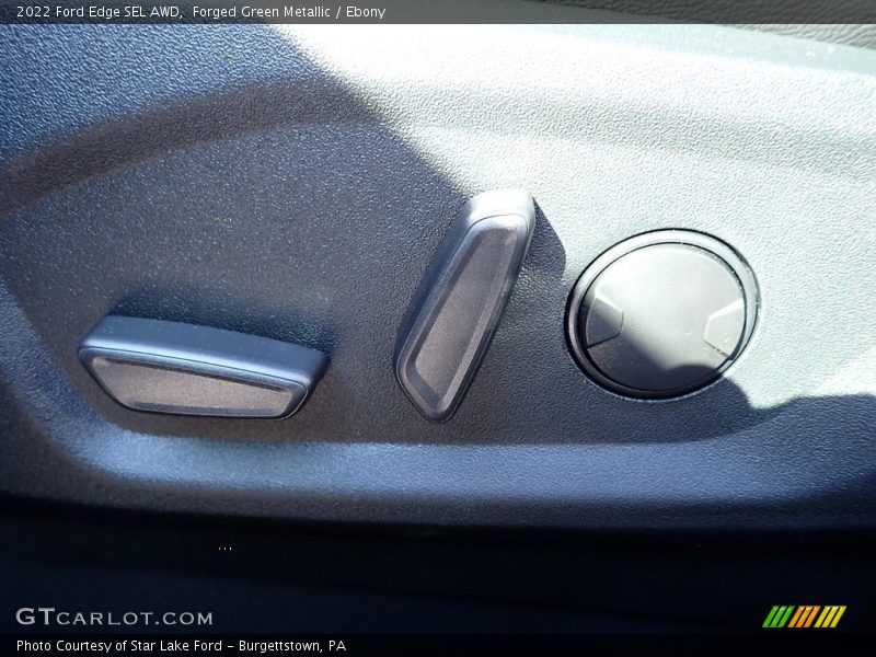 Forged Green Metallic / Ebony 2022 Ford Edge SEL AWD