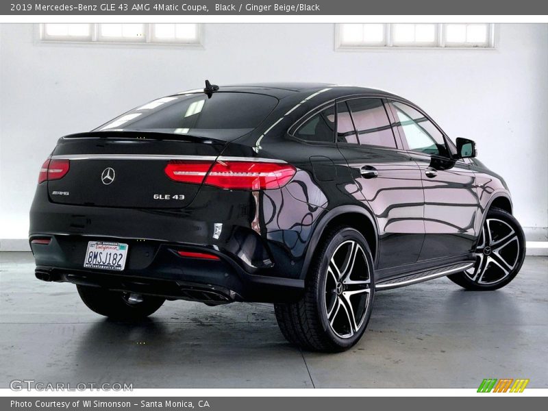 Black / Ginger Beige/Black 2019 Mercedes-Benz GLE 43 AMG 4Matic Coupe