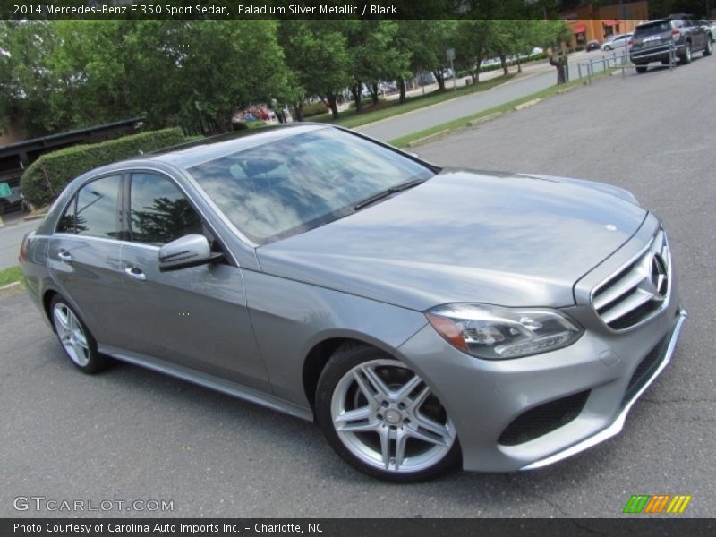 Front 3/4 View of 2014 E 350 Sport Sedan