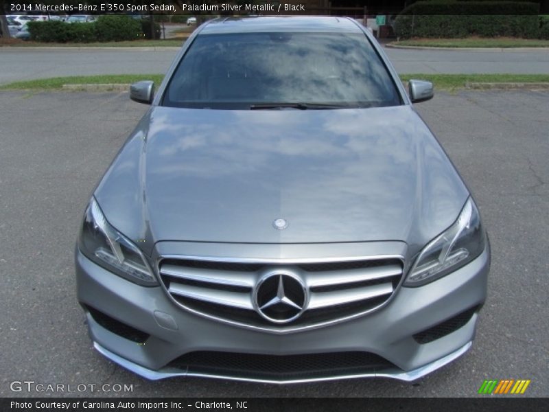 Paladium Silver Metallic / Black 2014 Mercedes-Benz E 350 Sport Sedan