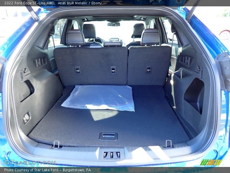 Atlas Blue Metallic / Ebony 2022 Ford Edge ST-Line AWD