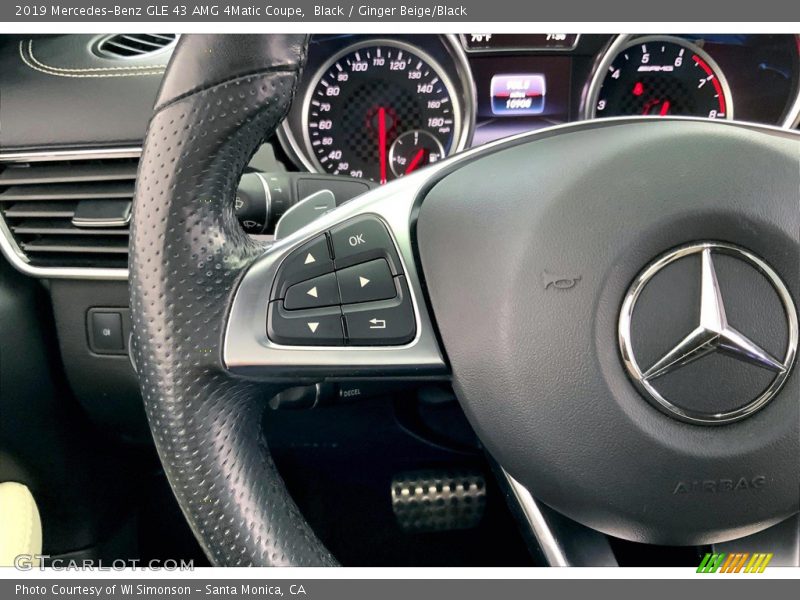 Black / Ginger Beige/Black 2019 Mercedes-Benz GLE 43 AMG 4Matic Coupe