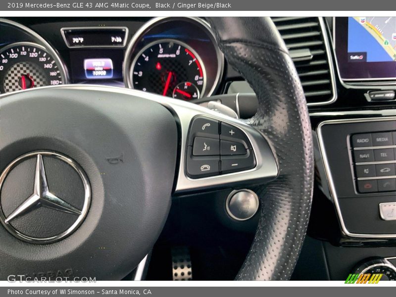 Black / Ginger Beige/Black 2019 Mercedes-Benz GLE 43 AMG 4Matic Coupe