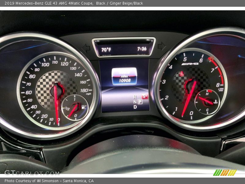 Black / Ginger Beige/Black 2019 Mercedes-Benz GLE 43 AMG 4Matic Coupe