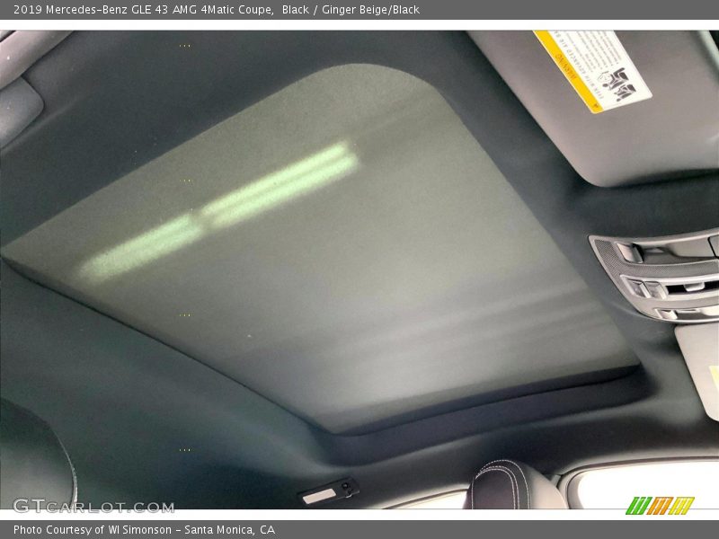 Black / Ginger Beige/Black 2019 Mercedes-Benz GLE 43 AMG 4Matic Coupe