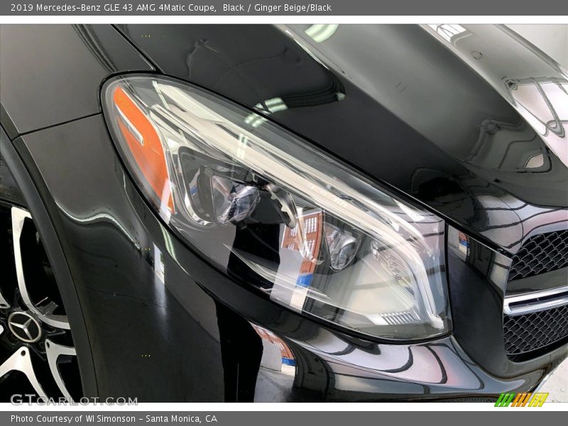Black / Ginger Beige/Black 2019 Mercedes-Benz GLE 43 AMG 4Matic Coupe