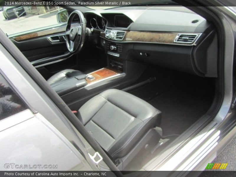 Paladium Silver Metallic / Black 2014 Mercedes-Benz E 350 Sport Sedan