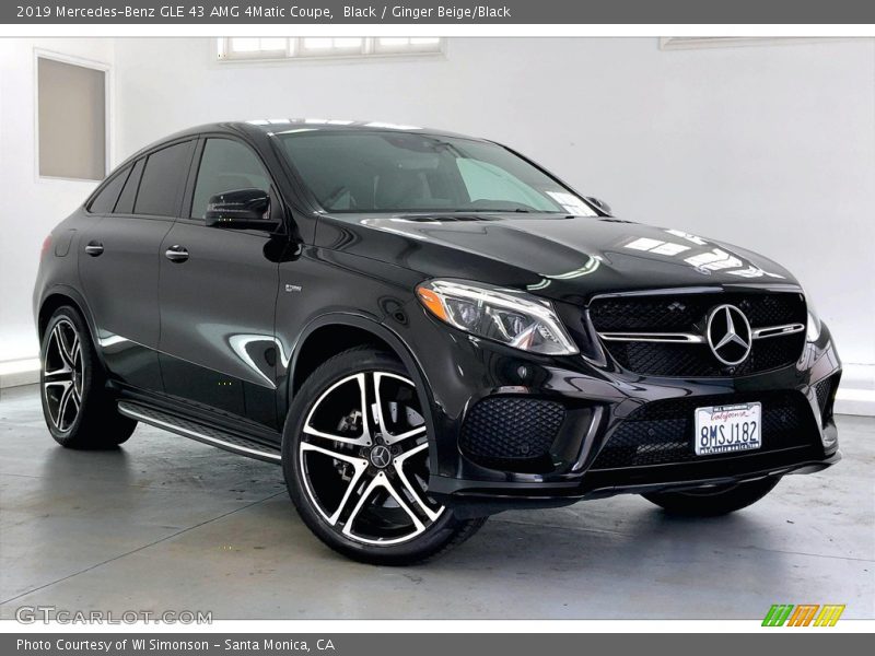 Black / Ginger Beige/Black 2019 Mercedes-Benz GLE 43 AMG 4Matic Coupe