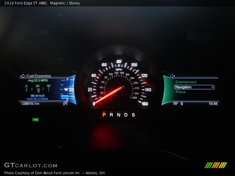 Magnetic / Ebony 2019 Ford Edge ST AWD