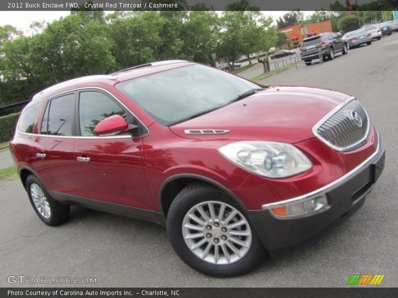 Crystal Red Tintcoat / Cashmere 2012 Buick Enclave FWD