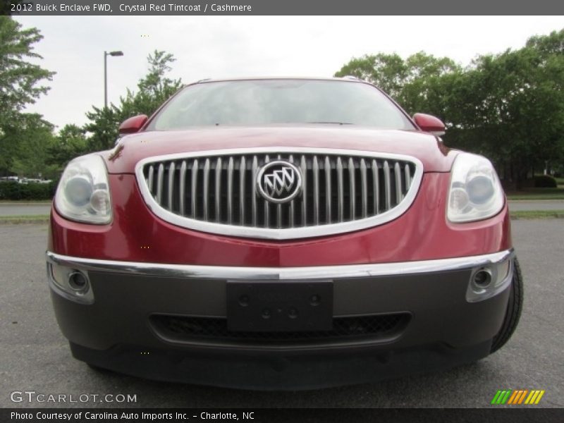 Crystal Red Tintcoat / Cashmere 2012 Buick Enclave FWD
