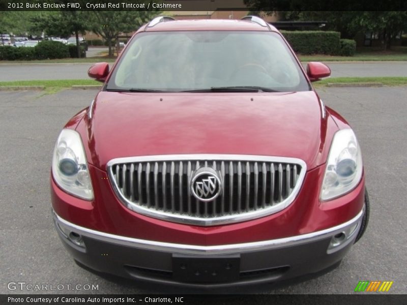 Crystal Red Tintcoat / Cashmere 2012 Buick Enclave FWD
