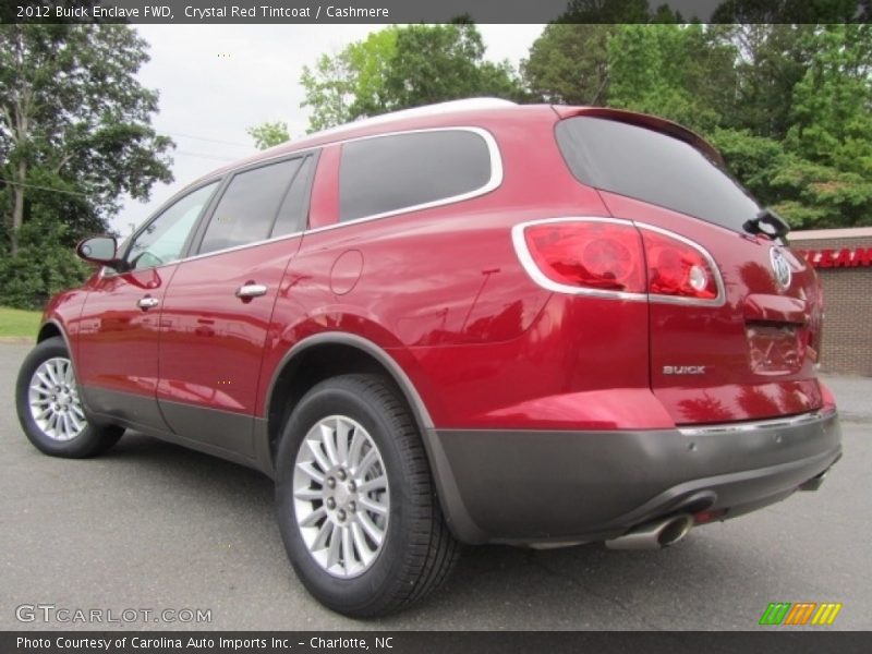 Crystal Red Tintcoat / Cashmere 2012 Buick Enclave FWD