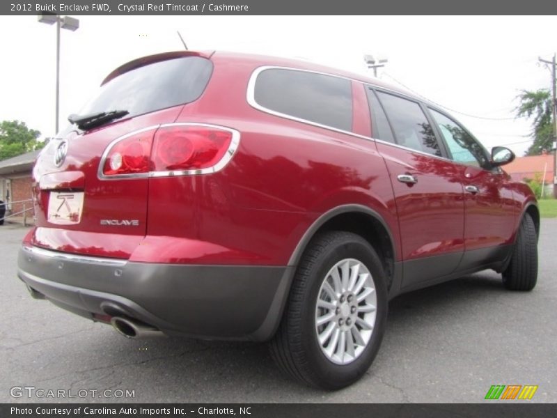 Crystal Red Tintcoat / Cashmere 2012 Buick Enclave FWD