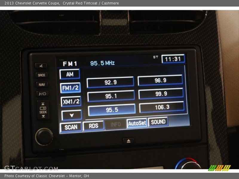 Crystal Red Tintcoat / Cashmere 2013 Chevrolet Corvette Coupe