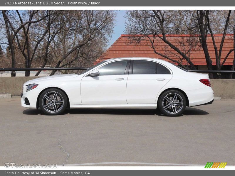 Polar White / Black 2020 Mercedes-Benz E 350 Sedan