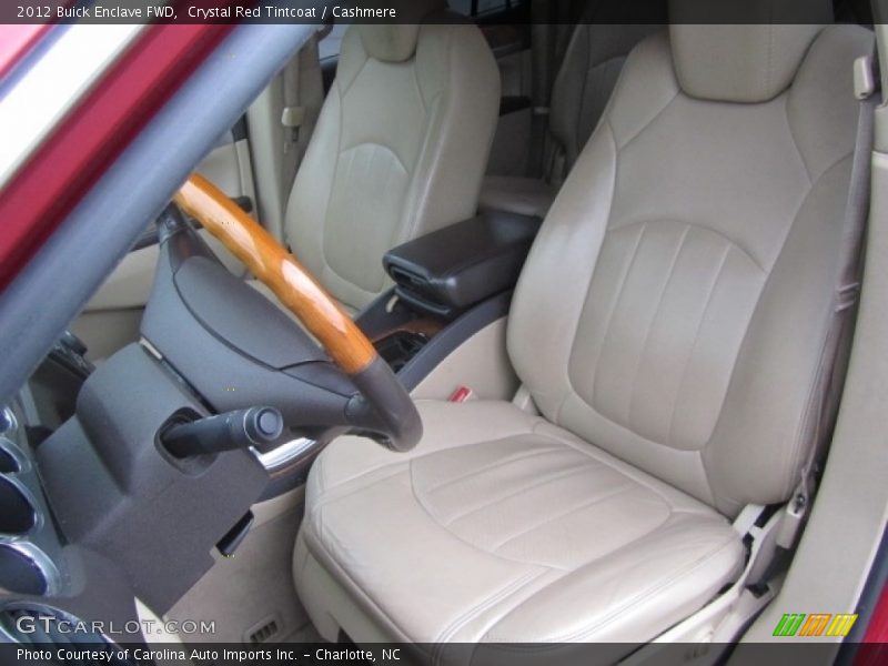 Crystal Red Tintcoat / Cashmere 2012 Buick Enclave FWD