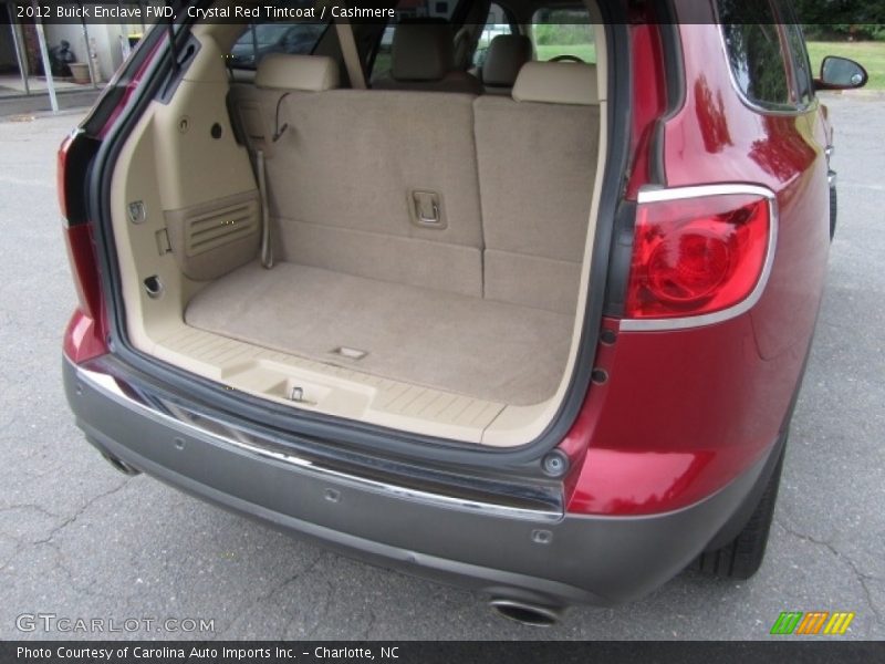 Crystal Red Tintcoat / Cashmere 2012 Buick Enclave FWD