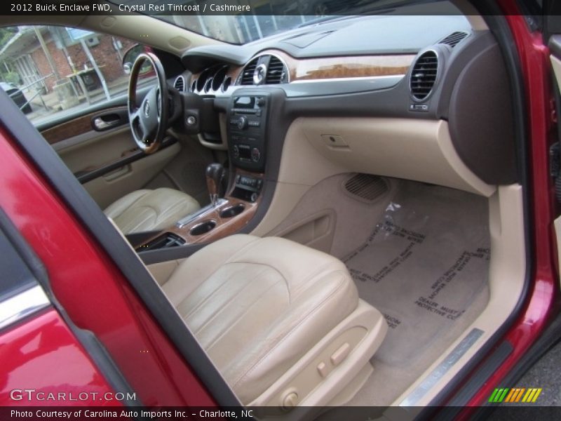 Crystal Red Tintcoat / Cashmere 2012 Buick Enclave FWD