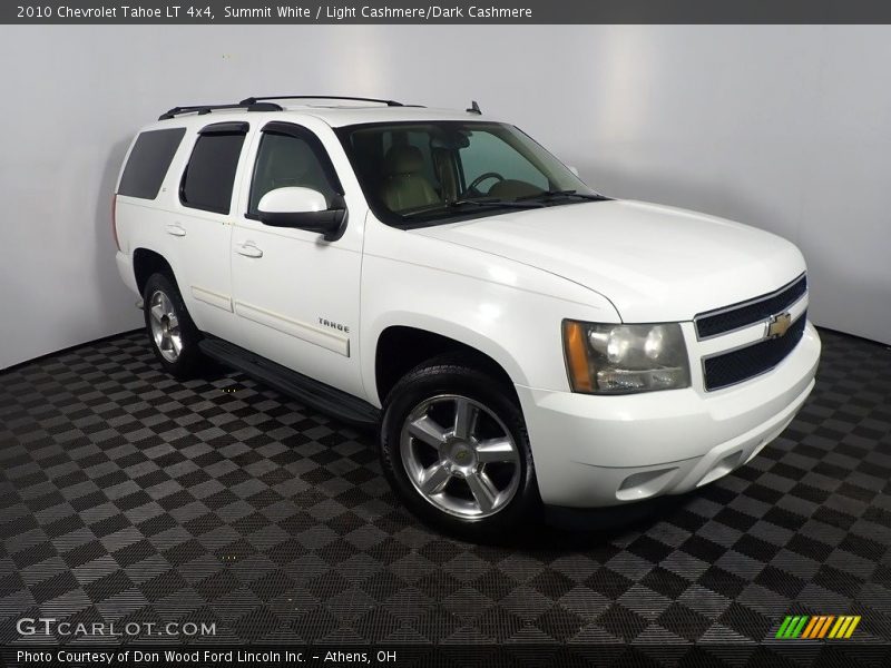 Summit White / Light Cashmere/Dark Cashmere 2010 Chevrolet Tahoe LT 4x4