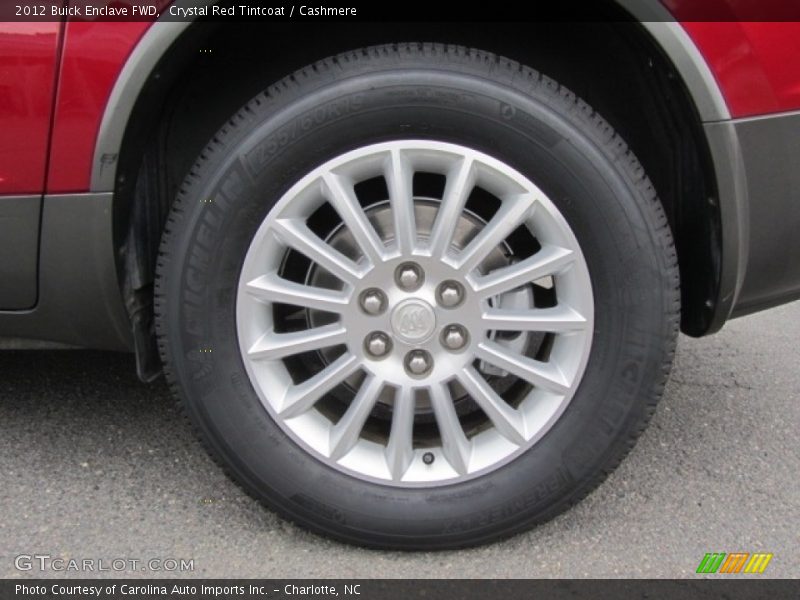 Crystal Red Tintcoat / Cashmere 2012 Buick Enclave FWD