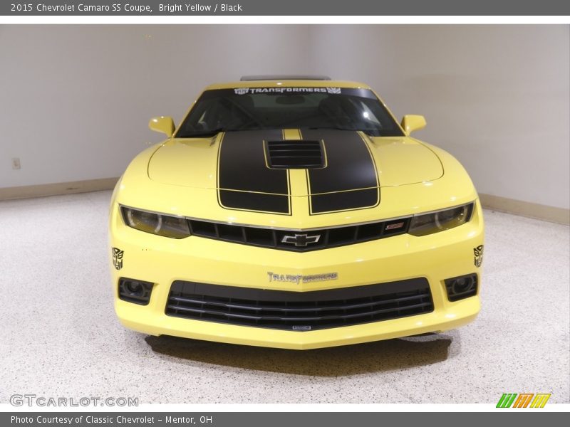 Bright Yellow / Black 2015 Chevrolet Camaro SS Coupe