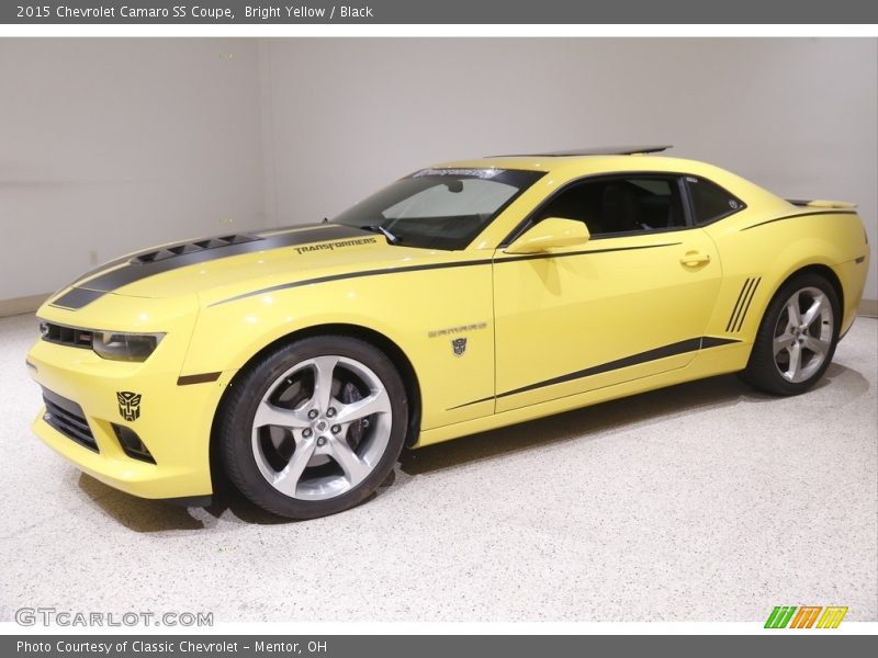 Bright Yellow / Black 2015 Chevrolet Camaro SS Coupe