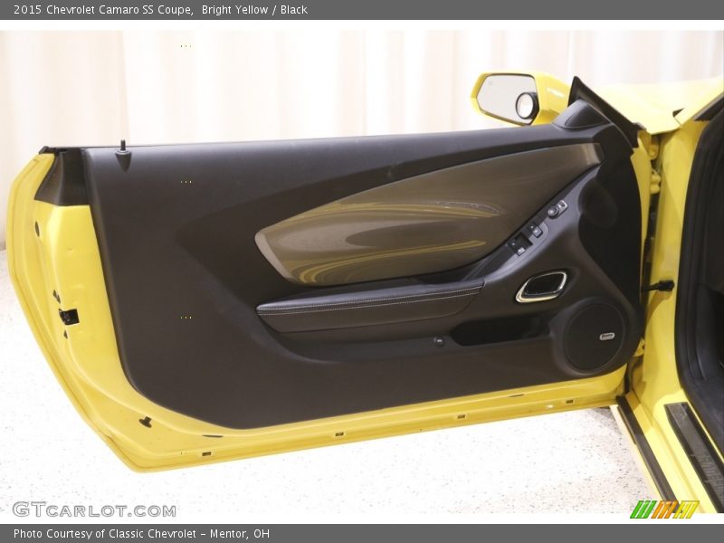 Bright Yellow / Black 2015 Chevrolet Camaro SS Coupe