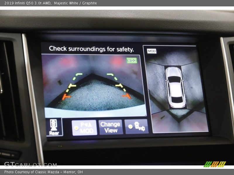 Majestic White / Graphite 2019 Infiniti Q50 3.0t AWD