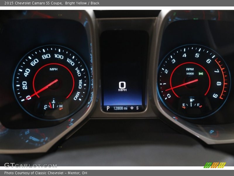 Bright Yellow / Black 2015 Chevrolet Camaro SS Coupe