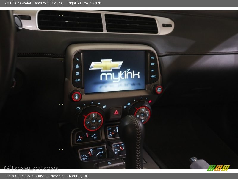 Bright Yellow / Black 2015 Chevrolet Camaro SS Coupe