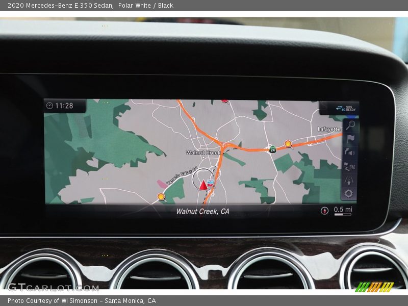 Polar White / Black 2020 Mercedes-Benz E 350 Sedan