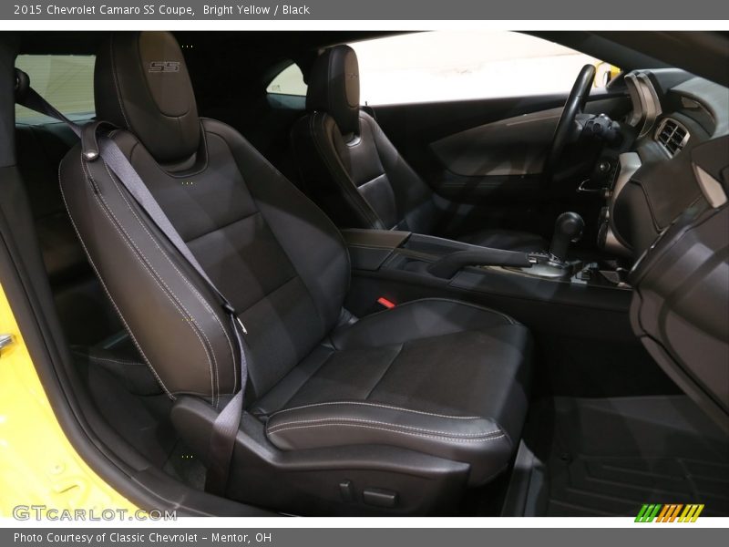 Bright Yellow / Black 2015 Chevrolet Camaro SS Coupe