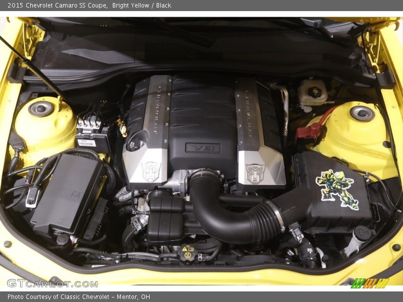 Bright Yellow / Black 2015 Chevrolet Camaro SS Coupe