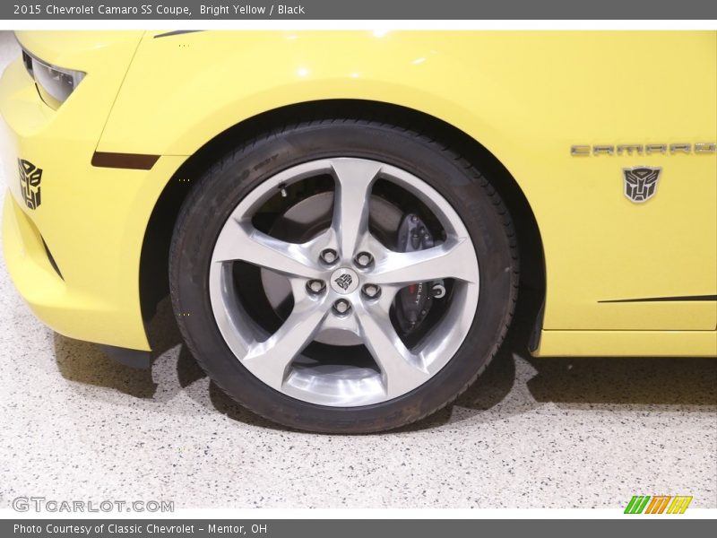 Bright Yellow / Black 2015 Chevrolet Camaro SS Coupe