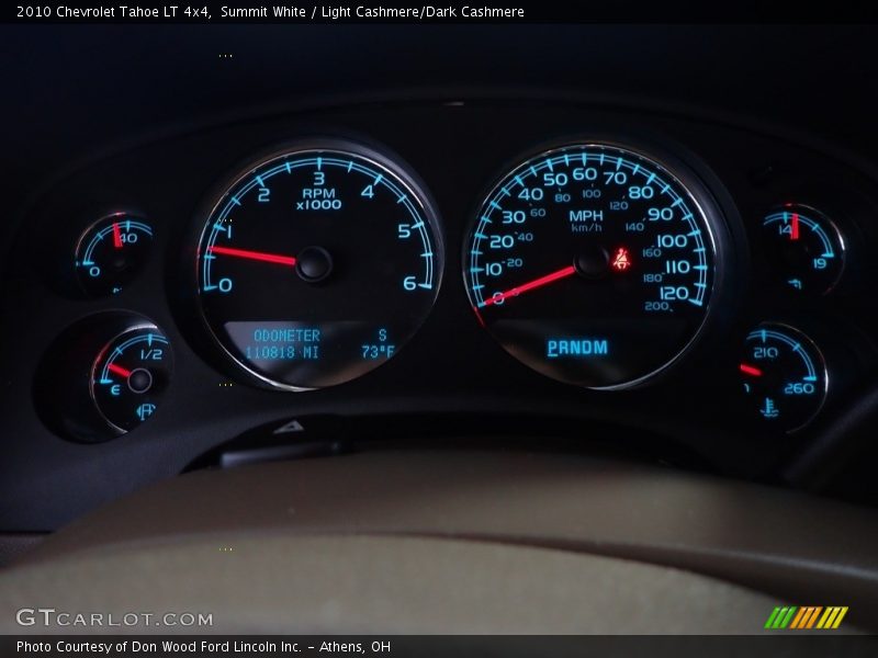 Summit White / Light Cashmere/Dark Cashmere 2010 Chevrolet Tahoe LT 4x4