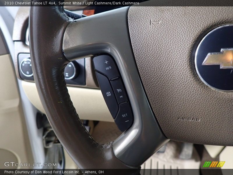 Summit White / Light Cashmere/Dark Cashmere 2010 Chevrolet Tahoe LT 4x4