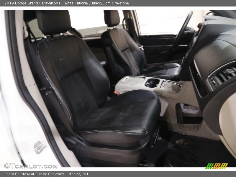 White Knuckle / Black/Light Graystone 2019 Dodge Grand Caravan SXT