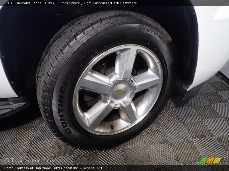 Summit White / Light Cashmere/Dark Cashmere 2010 Chevrolet Tahoe LT 4x4