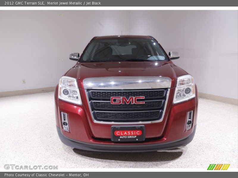 Merlot Jewel Metallic / Jet Black 2012 GMC Terrain SLE