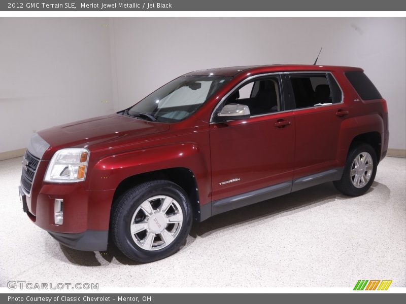 Merlot Jewel Metallic / Jet Black 2012 GMC Terrain SLE