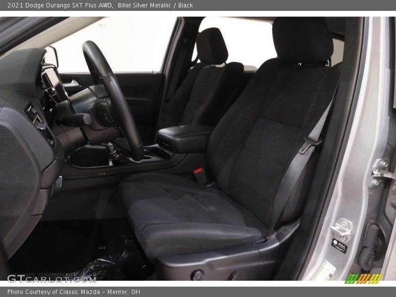 Billet Silver Metallic / Black 2021 Dodge Durango SXT Plus AWD