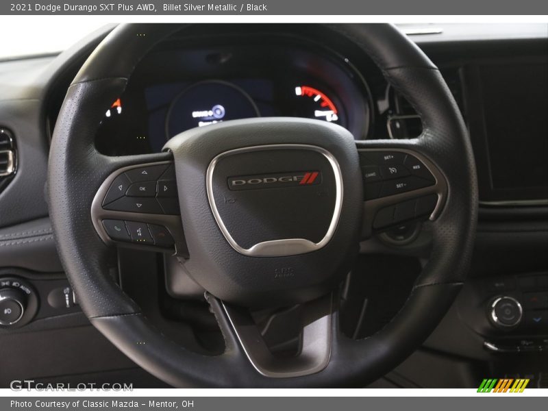 Billet Silver Metallic / Black 2021 Dodge Durango SXT Plus AWD