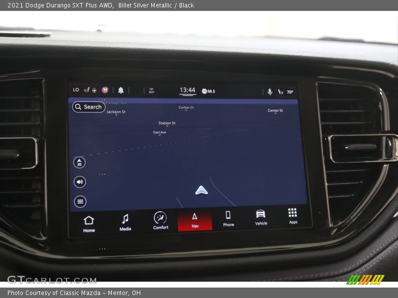 Billet Silver Metallic / Black 2021 Dodge Durango SXT Plus AWD