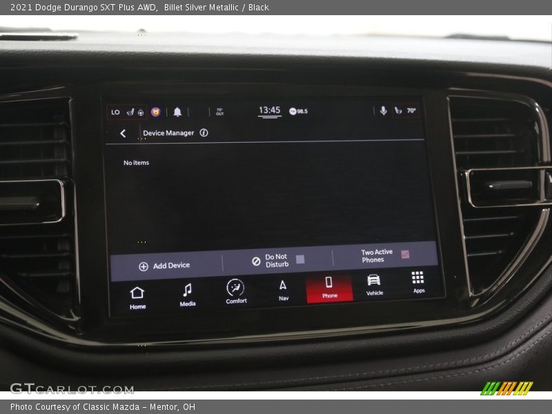 Billet Silver Metallic / Black 2021 Dodge Durango SXT Plus AWD