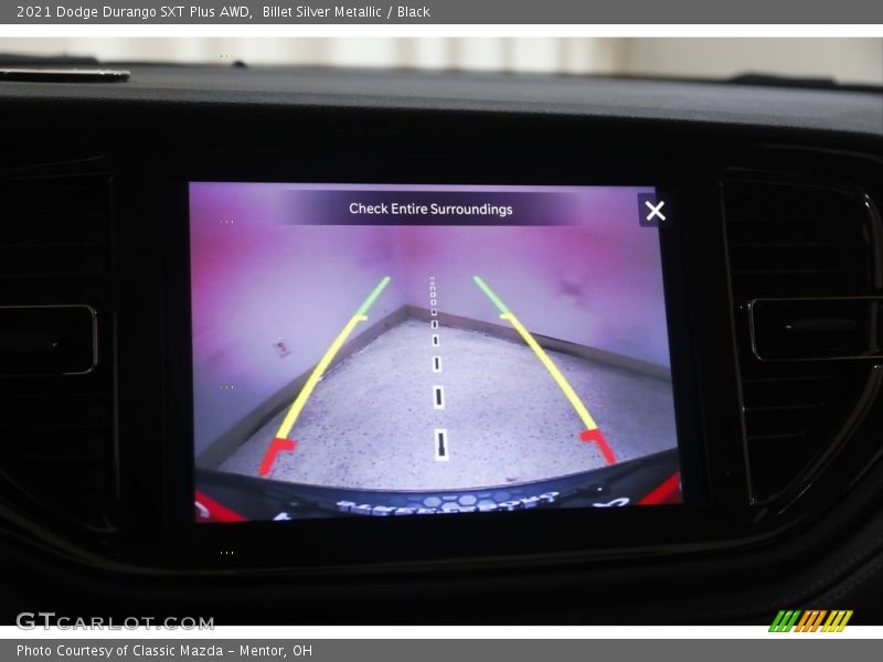Billet Silver Metallic / Black 2021 Dodge Durango SXT Plus AWD