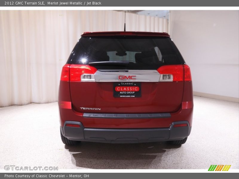 Merlot Jewel Metallic / Jet Black 2012 GMC Terrain SLE