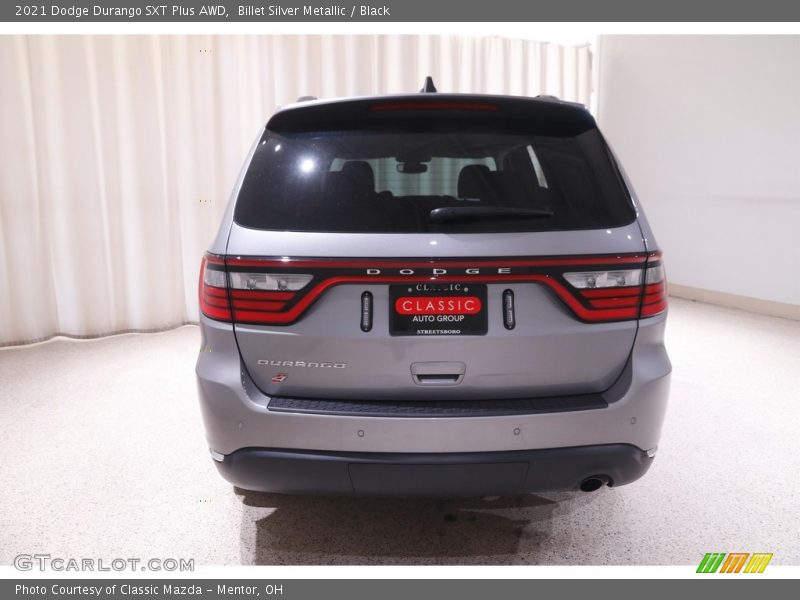 Billet Silver Metallic / Black 2021 Dodge Durango SXT Plus AWD