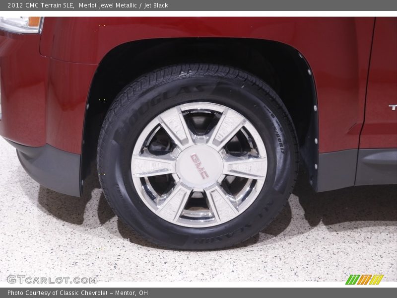Merlot Jewel Metallic / Jet Black 2012 GMC Terrain SLE